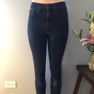 rag & bone high rise skinny jeans size 28